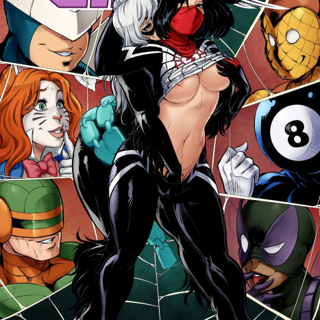 SILK Uncovered Porn comic Cartoon porn comics on Marvel