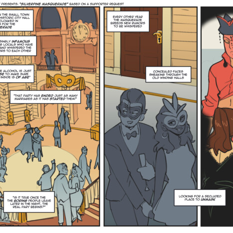 Silverpine Masquerade Porn comic Cartoon porn comics on Others