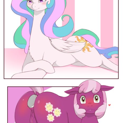 Size Queen Porn comic Cartoon porn comics on My Little Pony: Classic