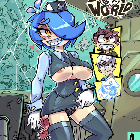 Skarpworld 4: 20,000 Loads Under Sea Porn comic Cartoon porn comics on SkarpWorld