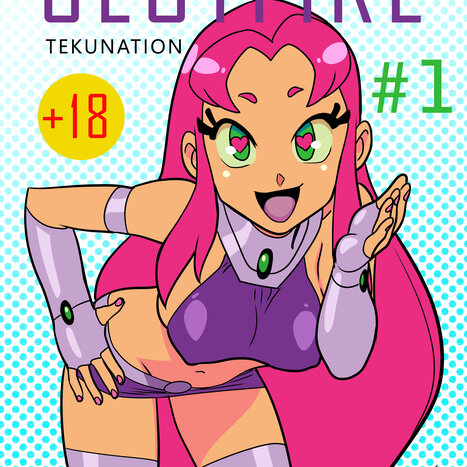 Slutfire Porn comic Cartoon porn comics on Teen Titans