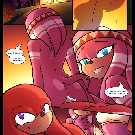 Sonic Boom - Echidna Nights Porn comic Cartoon porn comics on Sonic the Hedgehog