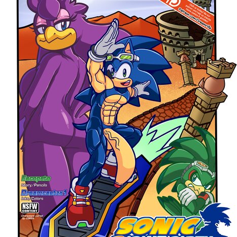 Sonic Riding Dirty Porn comic Cartoon porn comics on Sonic the Hedgehog