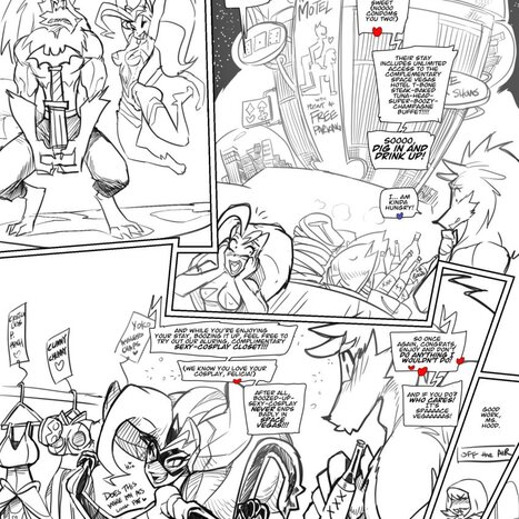 Space vegas Porn comic Cartoon porn comics on Darkstalkers