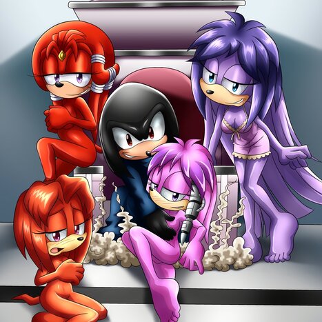 Spectre&#039;s Harem Porn comic Cartoon porn comics on Sonic the Hedgehog