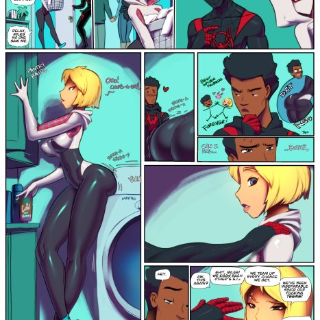 SpiderFriends with Benefits Porn comic Cartoon porn comics on Marvel