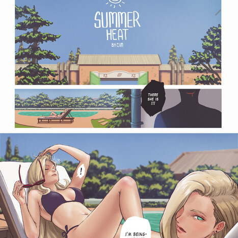 Summer Heat - CunCyun Porn comic Cartoon porn comics on Naruto