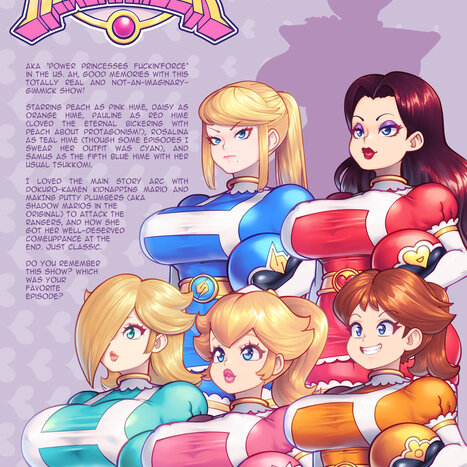 Super Hentai Himeranger! Porn comic Cartoon porn comics on Crossovers