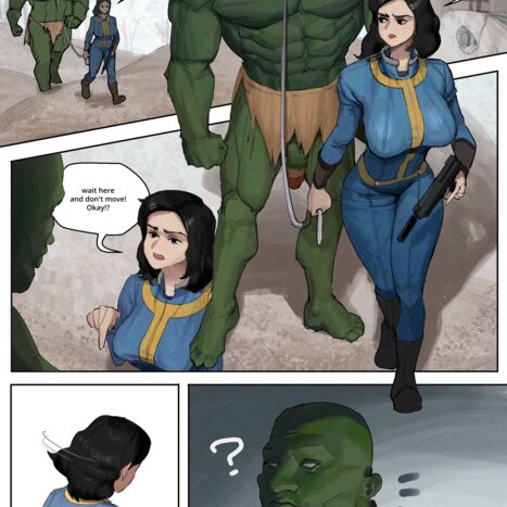 Super(hung)mutants Porn comic Cartoon porn comics on Fallout