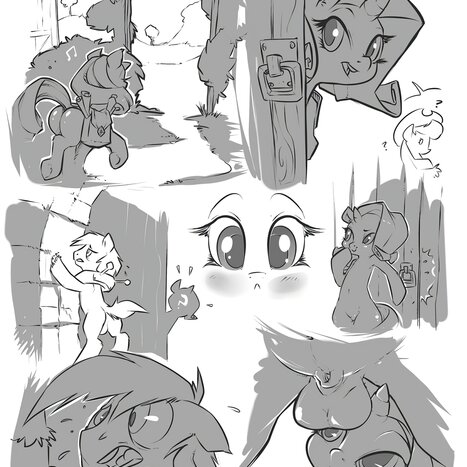 Sweetie Belle and Big Mac Porn comic Cartoon porn comics on My Little Pony: Classic