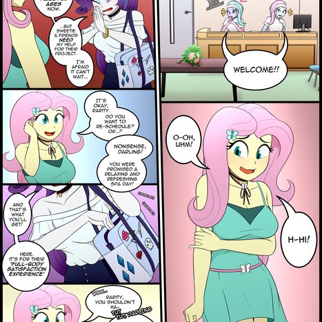 Tactile Response  Porn comic Cartoon porn comics on My Little Pony: Friendship is Magic