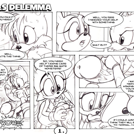 Tails Delemma Porn comic Cartoon porn comics on Trash