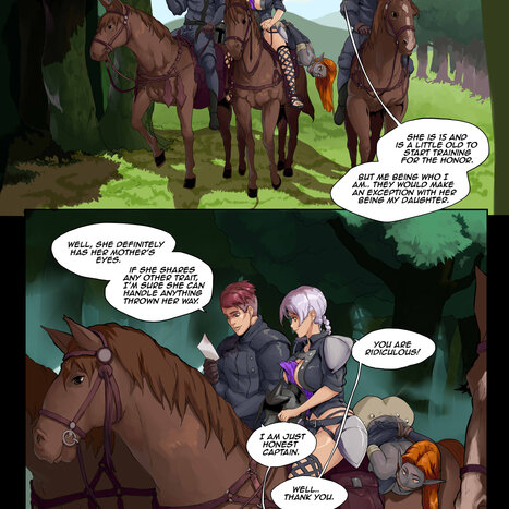 Tales of Beatrix - Knight and Mare Porn comic Cartoon porn comics on Legend of Queen Opala
