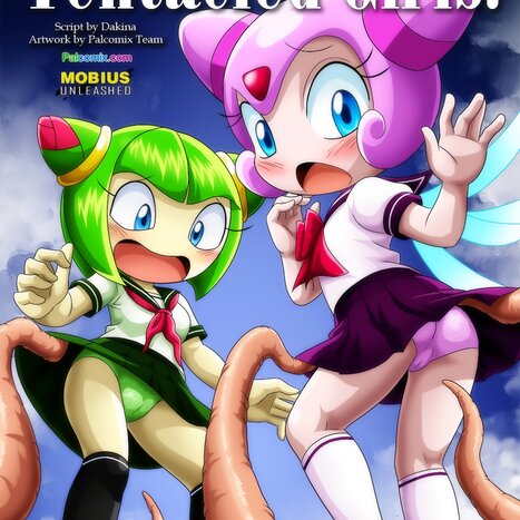 Tentacled Girls! Porn comic Cartoon porn comics on Sonic the Hedgehog