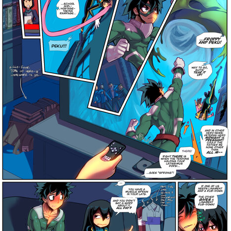 That&#039;s Fucking Teamwork! Porn comic Cartoon porn comics on My Hero Academia
