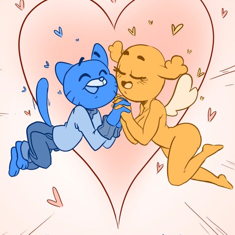 The Amazing Drain of Cumballs Porn comic Cartoon porn comics on The Amazing World of Gumball