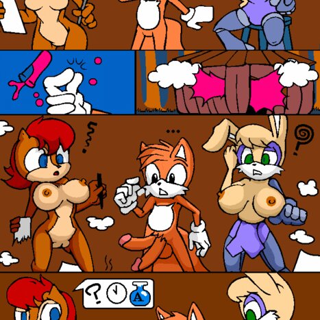 The Boost Potion Porn comic Cartoon porn comics on Sonic the Hedgehog: Mini comics