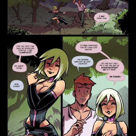 The Cummoner 29: Double Teamed Porn comic Cartoon porn comics on The Cummoner