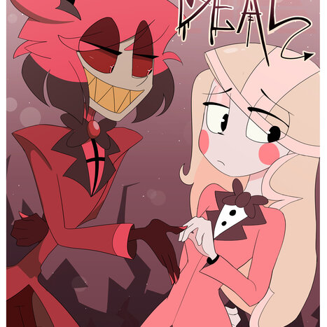 The Deal Porn comic Cartoon porn comics on Hazbin Hotel