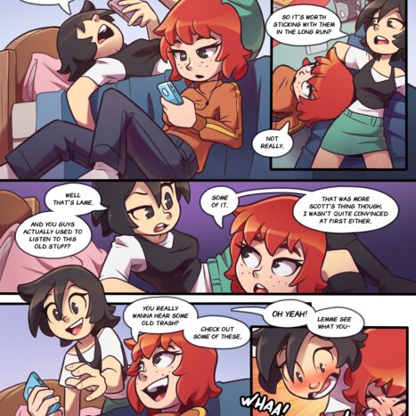 The Deja Vu Day Porn comic Cartoon porn comics on Scott Pilgrim
