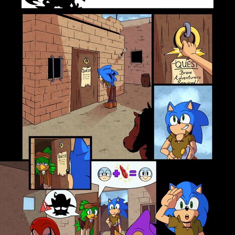 The Gem Witch Porn comic Cartoon porn comics on Sonic the Hedgehog