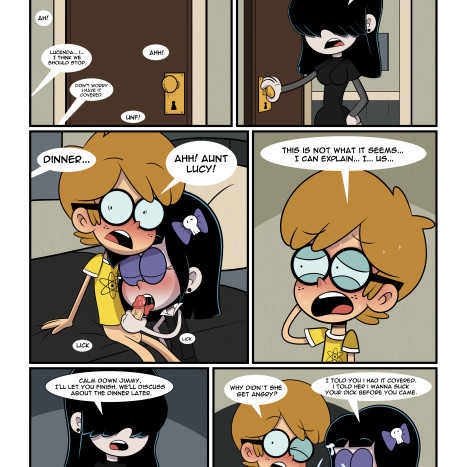 The Horny World of Lucenda Loud Porn comic Cartoon porn comics on The Loud House