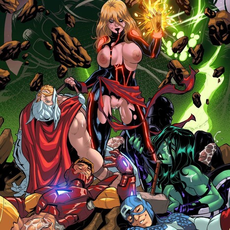 The Lust Avenger Porn comic Cartoon porn comics on Marvel