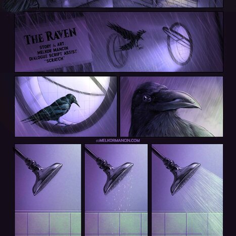 The Raven - Melkor Mancin Porn comic Cartoon porn comics on Others