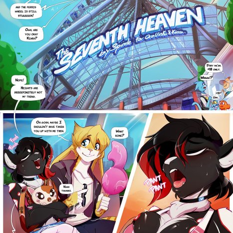 The Seventh Heaven Porn comic Cartoon porn comics on Furry