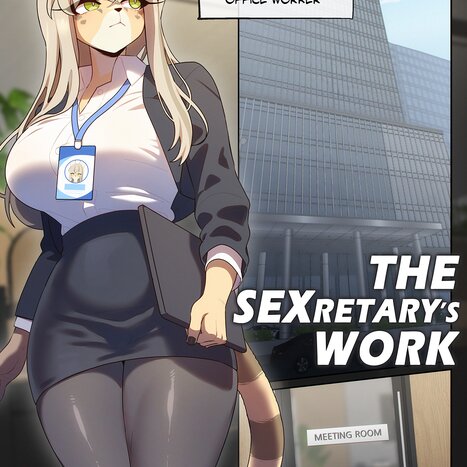 The Sexretary&#039;s Work Porn comic Cartoon porn comics on Furry