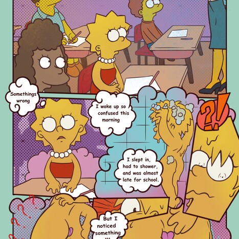 The Swinsons 2 Porn comic Cartoon porn comics on The Simpsons