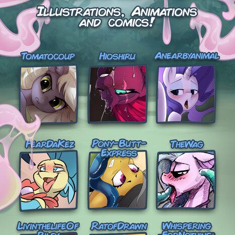 The Tentacle Art Pack Porn comic Cartoon porn comics on My Little Pony: Comic Packs