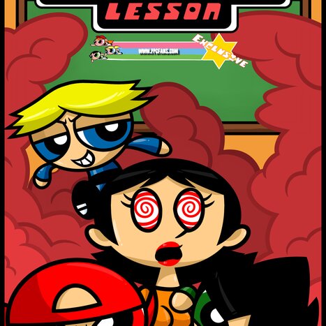 The Very Special Lesson Porn comic Cartoon porn comics on The Powerpuff Girls