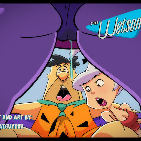 The Wetson Porn comic Cartoon porn comics on The Flintstones