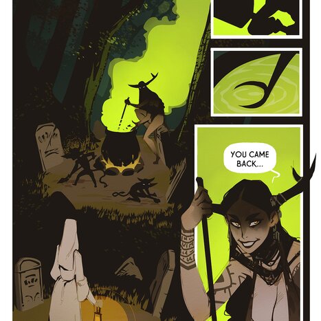 The Witch and the Nun Porn comic Cartoon porn comics on Others