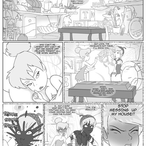 Tinker Tasks Porn comic Cartoon porn comics on Disney Fairies