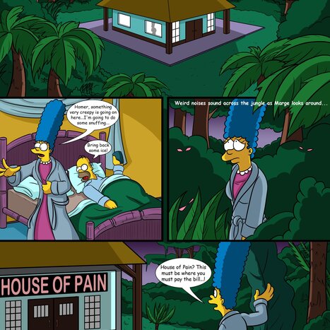 Treehouse Of Horror 1 Porn comic Cartoon porn comics on The Simpsons