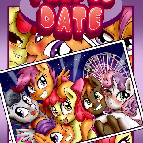 Triple Date Porn comic Cartoon porn comics on My Little Pony: Classic