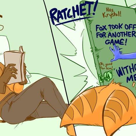 Venting Between Titles Porn comic Cartoon porn comics on Crossovers