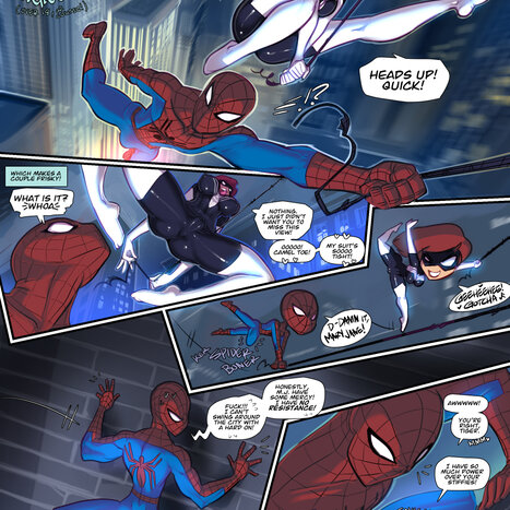 What a Tangled Web Porn comic Cartoon porn comics on Marvel