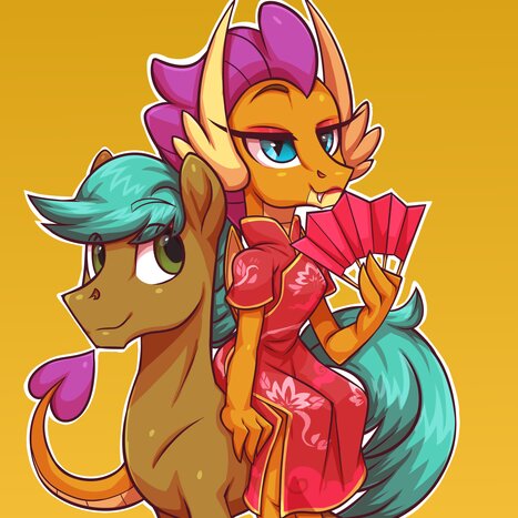 Year of the Dragon Porn comic Cartoon porn comics on My Little Pony: Friendship is Magic