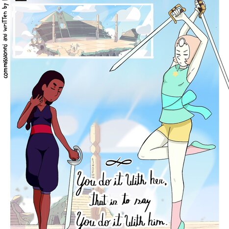 You do it with her, that is to say you do it with him Porn comic Cartoon porn comics on Steven Universe