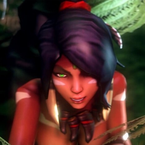 Sex flash Porn game Nidalee Queen of the Jungle hentai flash