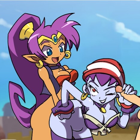 Sex flash Porn game Shantae x Risky Futa hentai flash