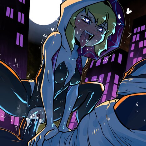Spider-Gwen Porn pictures, Cartoon porn sex pics Rule 34