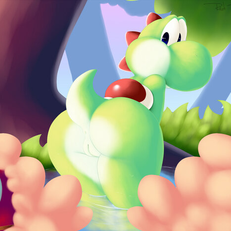 Yoshi Porn pictures, Cartoon porn sex pics Rule 34
