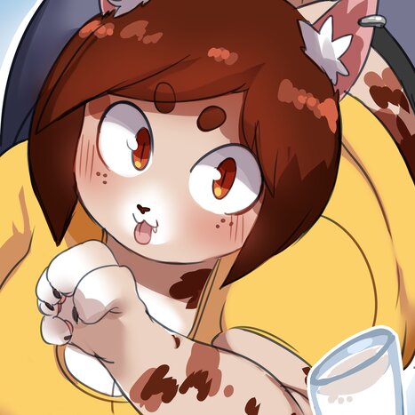 Purin&#039;s Milk Sale Porn comic Cartoon porn comics on Furry
