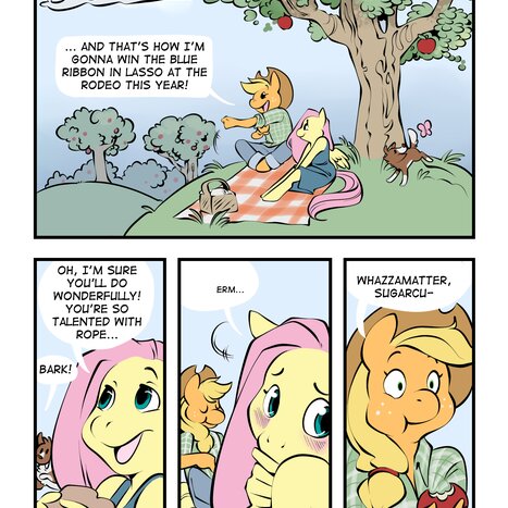 Once Bitten Twice Appleshy Porn comic Cartoon porn comics on My Little Pony: Anthro