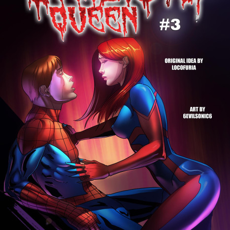 Symbiote Queen 3 Porn comic Cartoon porn comics on Marvel