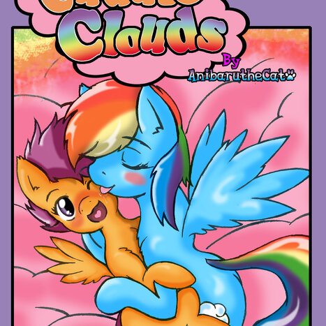 Cuddle Clouds Porn comic Cartoon porn comics on My Little Pony: Classic